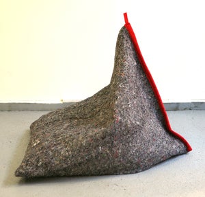 Image of POUF/COUSSIN ENFANT ROUGE REF.446
