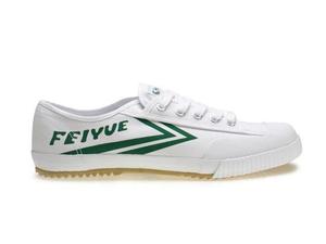 Image of FEIYUE 'LO' GREEN/WHITE UNISEX free postage in australia!