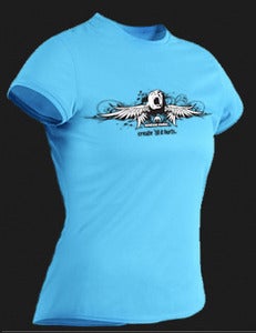 Image of Women's Blue Mindzeye T-Shirt SM & MED