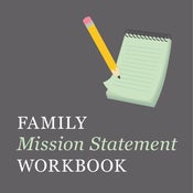 Image of Family Mission Statement Workbook (e-book)