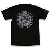 Image of Ghost Face Crest tee (black)