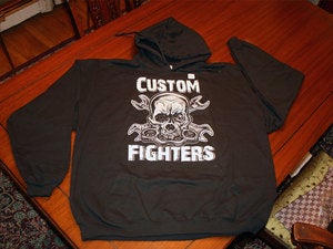 Image of CF Heavy Metal Skully Hoody
