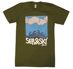 Image of Ocean Tee (Olive)