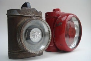 Image of Original | Front & Rear Bike Lights | Retro-fitted LED's