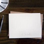 Image of Merci Set of 5 Notes