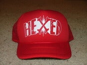 Image of HEXED RED TRUCKER HAT