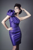 Image of Bubble Dress Purple