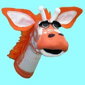Image of Sweet Potato™ Sockett® Couture Giraffe Sock Puppet 