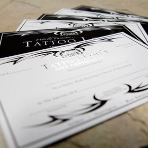 Image of 100 Dollar Gift Certificate
