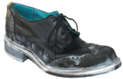 Image of No.0021 INTERCHANGE wingtip shoe Black