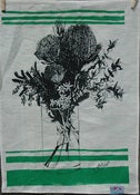 Image of Wild flower Vase - Tea Towel