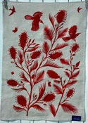 Image of Grevillia print - Tea towel