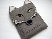Image of Wolf - iPad sleeve - MADE TO ORDER
