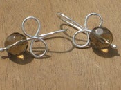 Image of Infinity Quartz Earrings