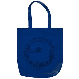 Image of PRINTED BAG - BLUE - KÜTU FOLK RECORDS