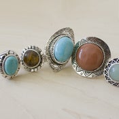 Image of Five Stone Rings Mix