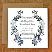 Image of Aussie Colonial Wedding Invite