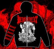 Image of DEVOURMENT Abomination Unseen 2011 edition ZIP hoodie