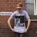 Image of Black Logo Shirt | Heather Grey