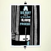 Image of A Heart on a Sleeve Print