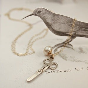 Image of vintage tiny scissors