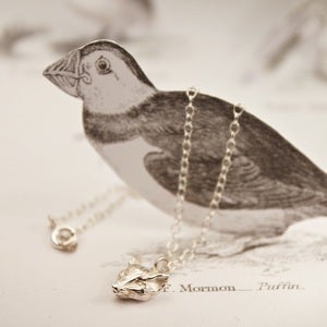 Image of silver fox necklace