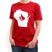 Image of Thumbs Up Wisconsin T-Shirt