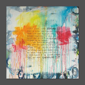 Image of keep running 30 x 30 