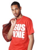 Image of JJ ORIGINAL RED LOGO TEE - Men