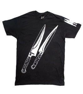 Image of Shrimp Knives tee