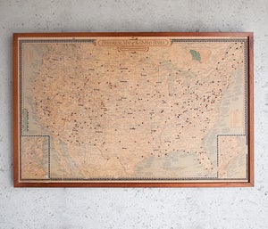 Image of Jorma's Pinned Map of the United States