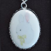 Image of Bunny with Yellow Bowtie