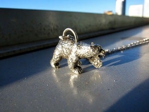 Image of Solid Silver Polar Bear