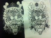 Image of us and them no calm t-shirt UAT