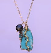 Image of "Pearl in the Pacific" Necklace