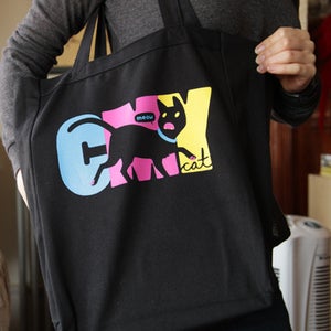 Image of CMYcat Tote Bag