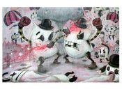 Image of "Pillow Fight!!!" Print ~ Limited Edition