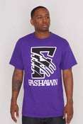 Image of Capital F Tee in Purple (Mens)