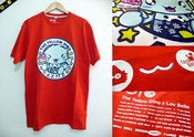 Image of The Yellow Dino X Lou Belle - Red Tees