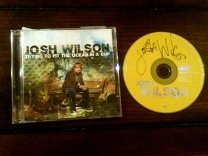 Image of "Trying To Fit The Ocean In A Cup" autographed CD
