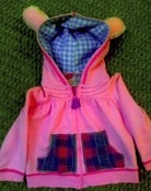 Image of Pale Pink BUNNY hoodie 2T 
