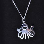 Image of Sterling Silver Karloff, King of Karaoke Necklace