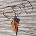 Image of New Zealand Native Kamahi Cross Necklace