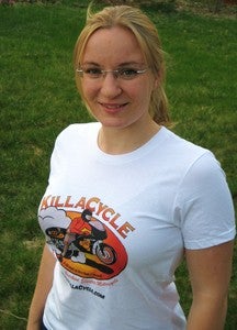 Image of White KillaCycle T-shirt!*NEW*
