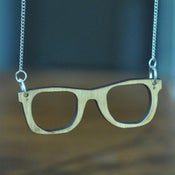 Image of Wooden 'Buddy Holly' Glasses