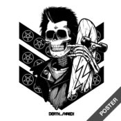 Image of Punk Harris - Screen Printed Poster