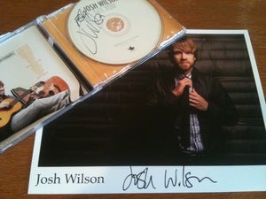 Image of Autographed Photo and CD combo