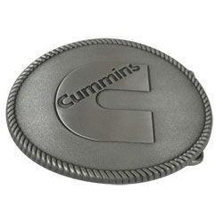 Image of Cummins Diesel Oval Logo Belt Buckle