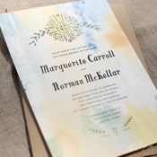 Image of Bohemian Garden Invitation Set