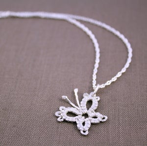 Image of butterfly pendant